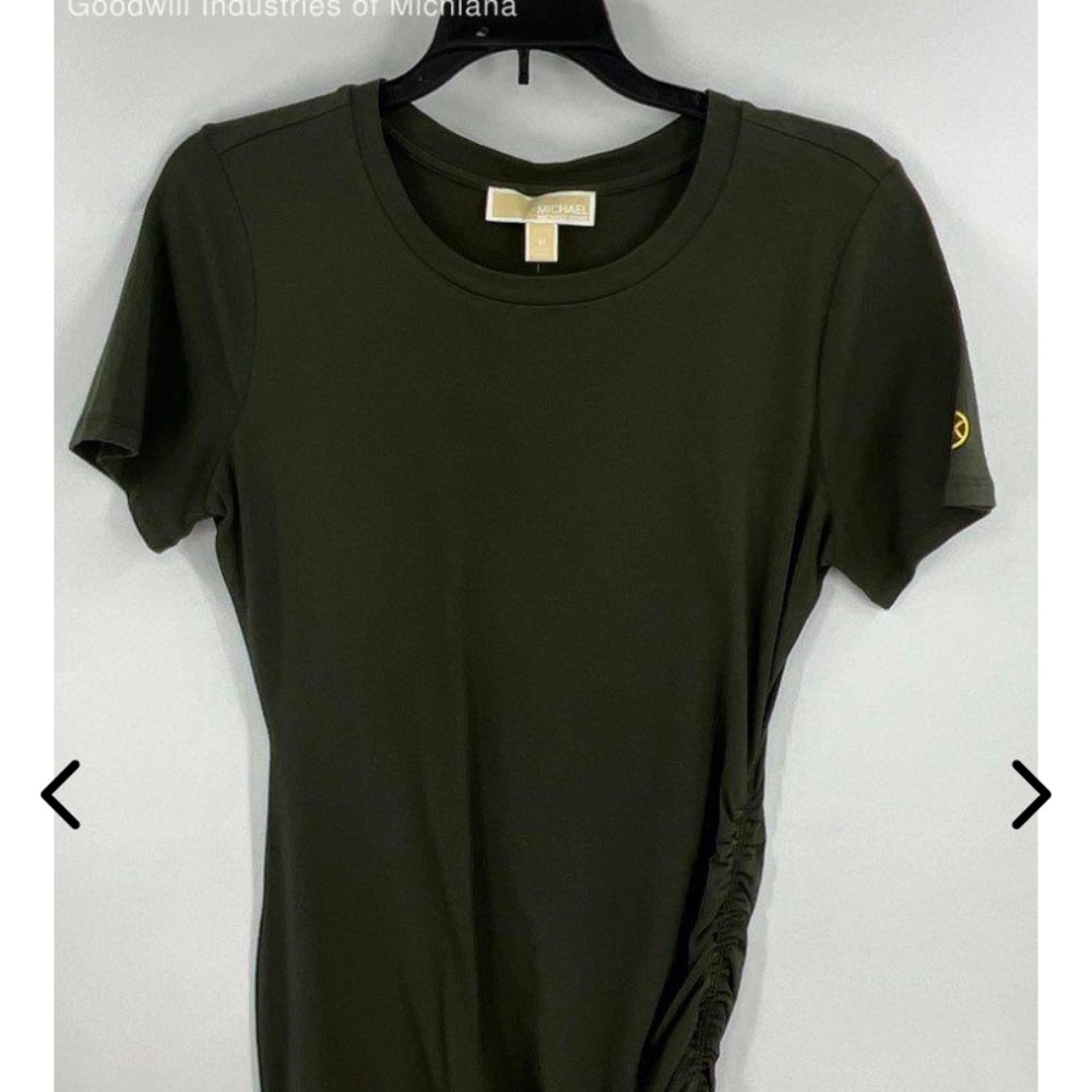 NWT Women's Michael Kors Green Dress Size M
